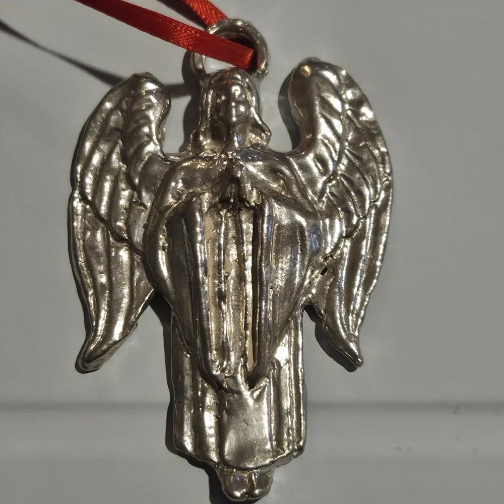 Sycamore Pewtersmith Angel Ornament Vintage‎ 3